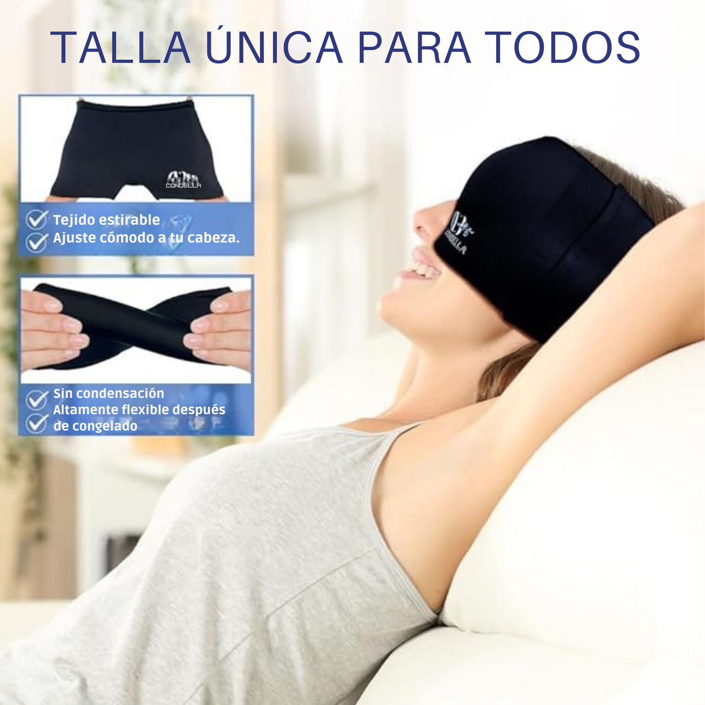 Antifaz  Gel Anti- Migraña